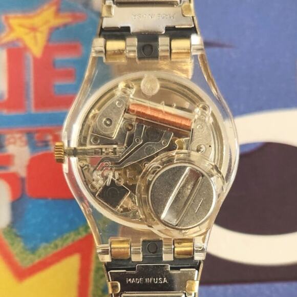 Swatch watch PREMIERE LK151 1995 Standard Ladies New Old stock - Picture 6 of 7